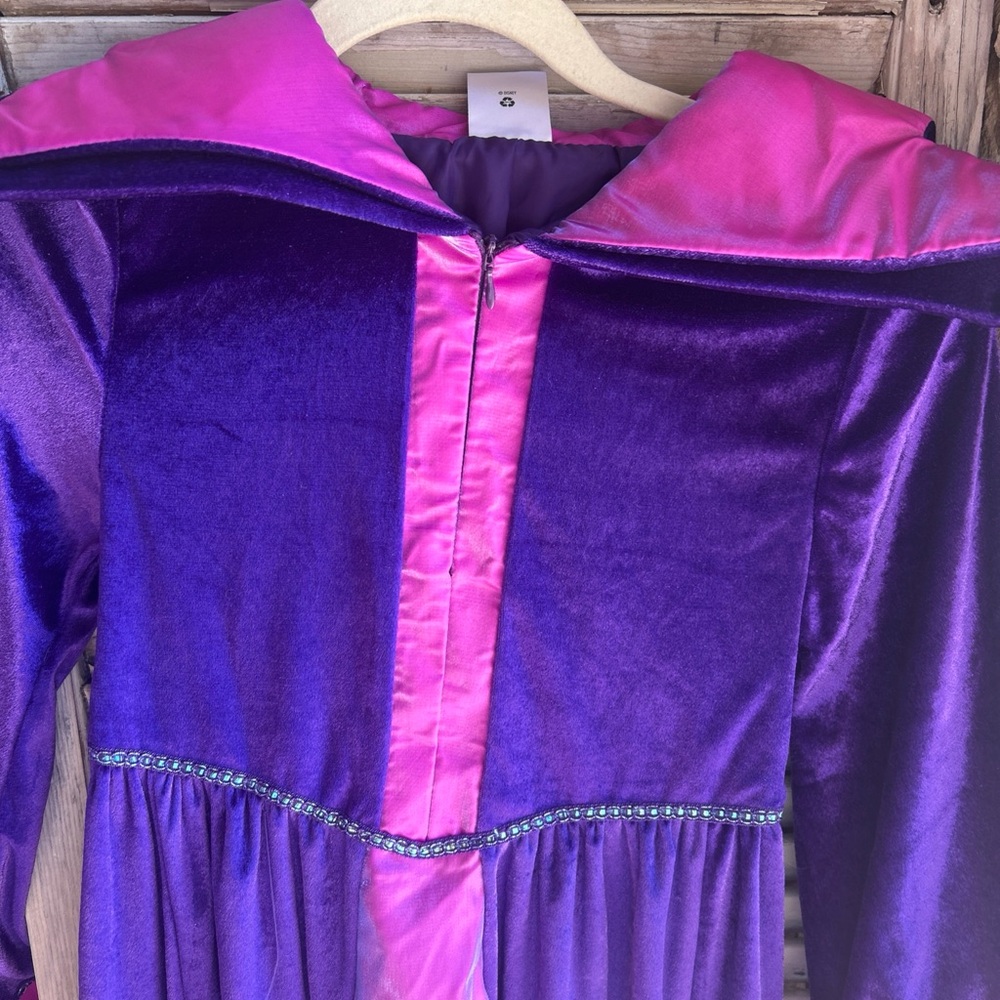 Disney Store Maleficent Costume Child Size Large 9/10 Purple Dress - Picture 2 of 6